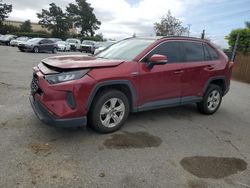Salvage cars for sale at San Martin, CA auction: 2021 Toyota Rav4 LE