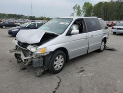 Salvage cars for sale at Dunn, NC auction: 2002 Honda Odyssey EX