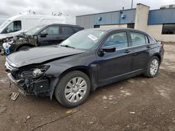 Salvage cars for sale from Copart Woodhaven, MI: 2014 Chrysler 200 LX