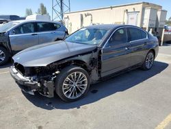 Salvage cars for sale at Hayward, CA auction: 2022 BMW 530E