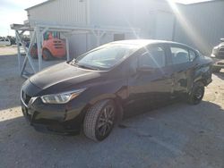 Salvage cars for sale at New Braunfels, TX auction: 2021 Nissan Versa SV