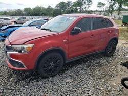 Salvage cars for sale at auction: 2017 Mitsubishi Outlander Sport ES