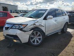 Salvage cars for sale at Elgin, IL auction: 2011 Acura MDX Advance