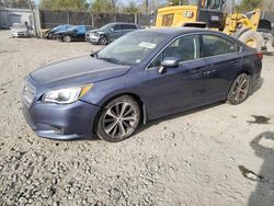 Salvage cars for sale at Waldorf, MD auction: 2015 Subaru Legacy 2.5I Limited