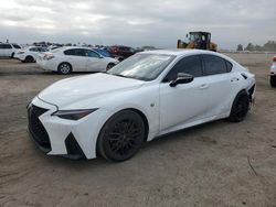 Salvage cars for sale at Bakersfield, CA auction: 2022 Lexus IS 350 F-Sport