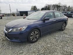 Salvage cars for sale from Copart Mebane, NC: 2013 Honda Accord LX
