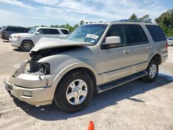 Salvage cars for sale at Houston, TX auction: 2005 Ford Expedition Limited