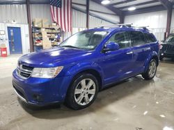 Salvage cars for sale from Copart West Mifflin, PA: 2012 Dodge Journey Crew
