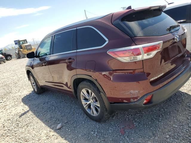 2015 Toyota Highlander XLE