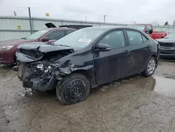 Salvage cars for sale at Dyer, IN auction: 2016 Toyota Corolla L