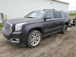 GMC salvage cars for sale: 2016 GMC Yukon XL Denali