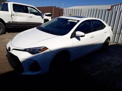 Toyota salvage cars for sale: 2017 Toyota Corolla L