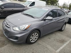 Salvage cars for sale from Copart Rancho Cucamonga, CA: 2013 Hyundai Accent GLS