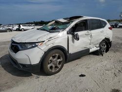 Salvage cars for sale from Copart West Palm Beach, FL: 2019 Honda CR-V EX