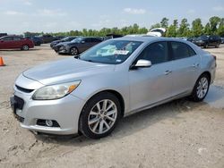 Salvage cars for sale from Copart Houston, TX: 2014 Chevrolet Malibu LTZ