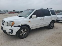 Salvage cars for sale from Copart San Antonio, TX: 2006 Honda Pilot EX