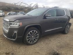 Salvage cars for sale from Copart Reno, NV: 2020 GMC Acadia Denali
