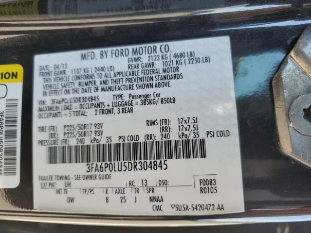 2013 Ford Fusion SE Hybrid