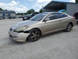 Salvage cars for sale from Copart Midway, FL: 2004 Toyota Camry Solara SE