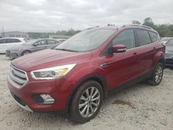 Salvage cars for sale at Memphis, TN auction: 2018 Ford Escape Titanium