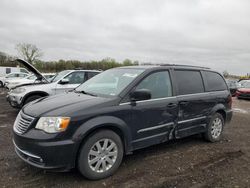 Salvage cars for sale at Des Moines, IA auction: 2015 Chrysler Town & Country Touring