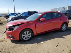 Vehiculos salvage en venta de Copart Woodhaven, MI: 2016 Mazda 3 Sport