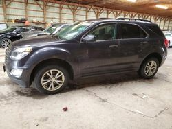 Salvage cars for sale from Copart London, ON: 2016 Chevrolet Equinox LT