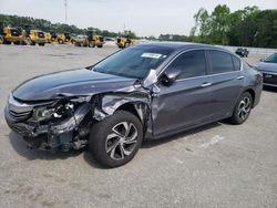 Honda Accord LX salvage cars for sale: 2016 Honda Accord LX