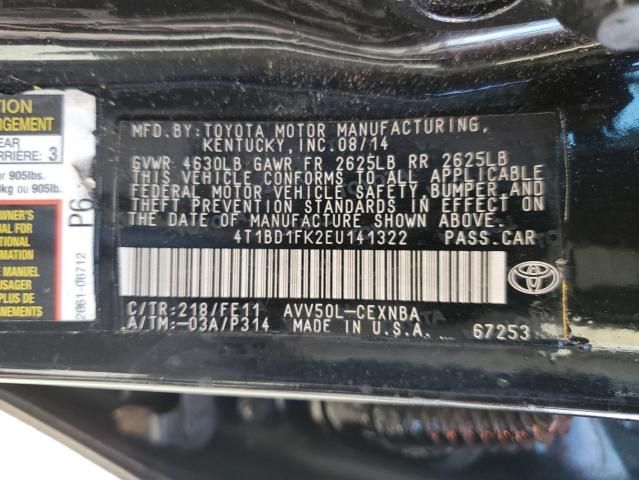 2014 Toyota Camry Hybrid