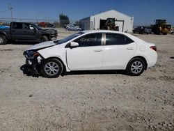 Salvage cars for sale at Cicero, IN auction: 2016 Toyota Corolla L