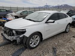 Chevrolet salvage cars for sale: 2020 Chevrolet Malibu LT