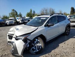 Salvage cars for sale at Portland, OR auction: 2024 Subaru Crosstrek Premium