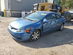 Salvage cars for sale at West Mifflin, PA auction: 2006 Honda Civic LX