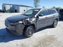 Salvage cars for sale from Copart Tulsa, OK: 2019 Jeep Cherokee Latitude Plus