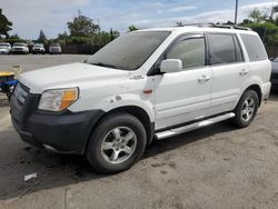 Salvage cars for sale from Copart San Martin, CA: 2007 Honda Pilot EXL