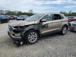 Salvage cars for sale at Des Moines, IA auction: 2020 Ford Edge Titanium