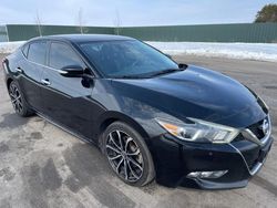 Salvage cars for sale at Ham Lake, MN auction: 2018 Nissan Maxima 3.5S