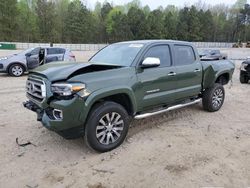 Toyota salvage cars for sale: 2022 Toyota Tacoma Double Cab