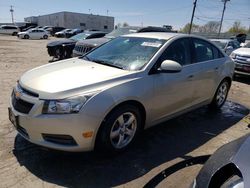 Salvage cars for sale from Copart Chicago Heights, IL: 2013 Chevrolet Cruze LT