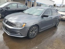 Salvage cars for sale at New Britain, CT auction: 2016 Volkswagen Jetta Sport