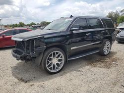 Salvage cars for sale at Riverview, FL auction: 2016 Cadillac Escalade Luxury