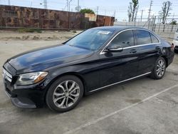 Salvage cars for sale from Copart Wilmington, CA: 2015 Mercedes-Benz C300