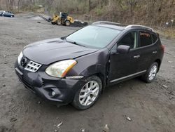 Salvage cars for sale from Copart Marlboro, NY: 2013 Nissan Rogue S