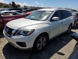 Salvage cars for sale from Copart Martinez, CA: 2017 Nissan Pathfinder S