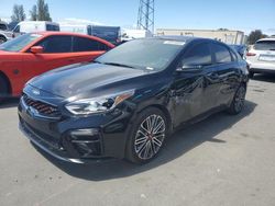Salvage cars for sale from Copart Hayward, CA: 2021 KIA Forte GT