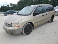 Salvage cars for sale at Ocala, FL auction: 2001 Ford Windstar LX
