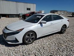Salvage cars for sale at Temple, TX auction: 2022 Hyundai Elantra SEL