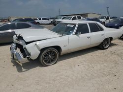 Salvage cars for sale from Copart Temple, TX: 1975 Chevrolet Impala