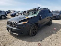 Jeep Cherokee Latitude salvage cars for sale: 2017 Jeep Cherokee Latitude