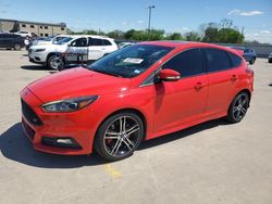 Salvage cars for sale at Wilmer, TX auction: 2017 Ford Focus ST